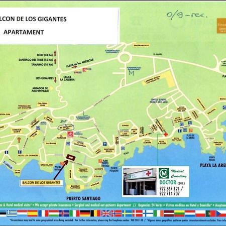 Beautiful,Boho,Sea View Los Gigantes Apartment Puerto de Santiago  Εξωτερικό φωτογραφία